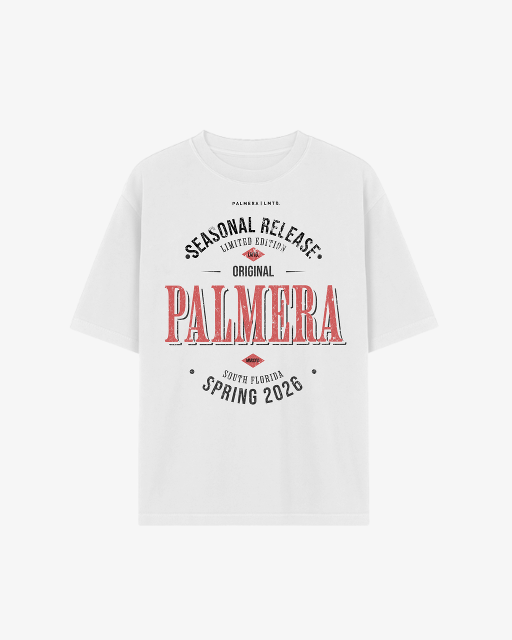 PALMERA SEASONAL 2026 TEE - LMTD.