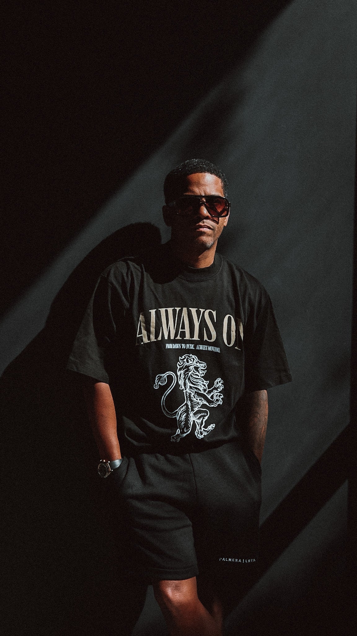 ALWAYS ON Oversized Drop Shoulder Tee